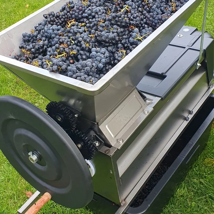 The grape crusher